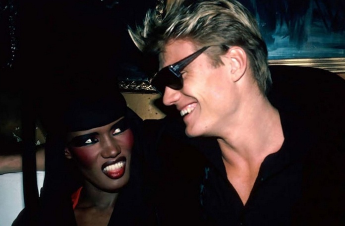 Грейс Джонс и Дольф Лундгрен 