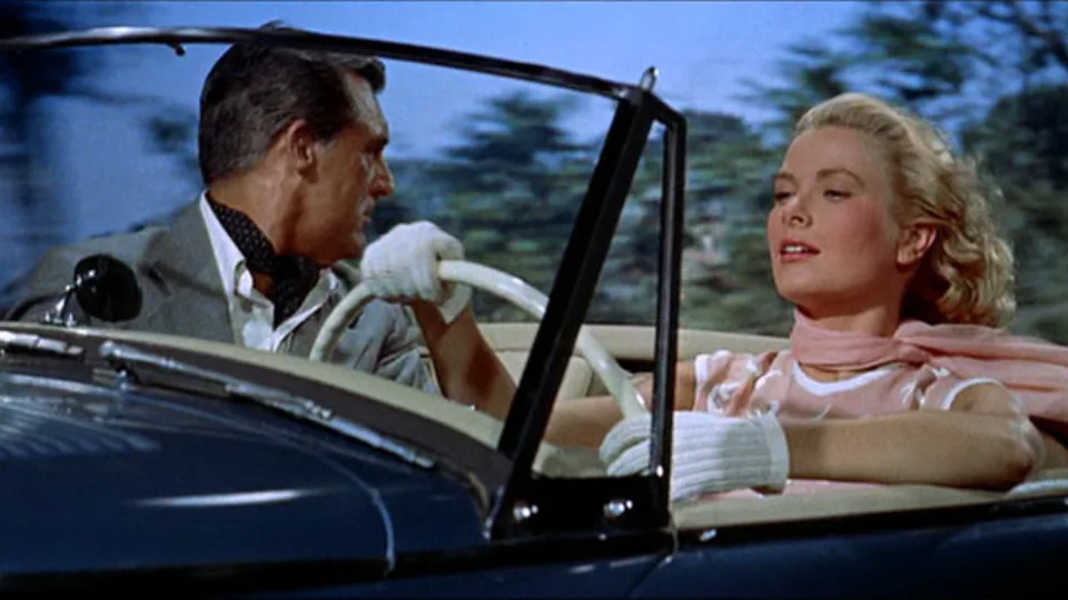 Грейс Келли в фильме "Поймать вора"