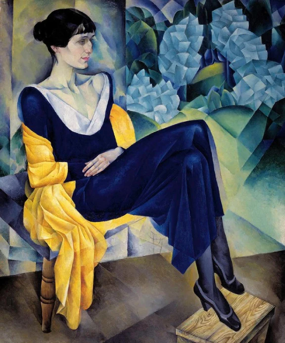 Натан Альтман. «Портрет А. А. Ахматовой», 1914 год. Холст, масло. Государственный Русский музей, Санкт-Петербург. Натан Альтман. «Портрет А. А. Ахматовой», 1914 год. Холст, масло. Государственный Русский музей, Санкт-Петербург.