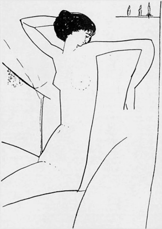 А. Модильяни. Портрет А. А. Ахматовой. 1911 год. Бумага, карандаш. Частное собрание. А. Модильяни. Портрет А. А. Ахматовой. 1911 год. Бумага, карандаш. Частное собрание.