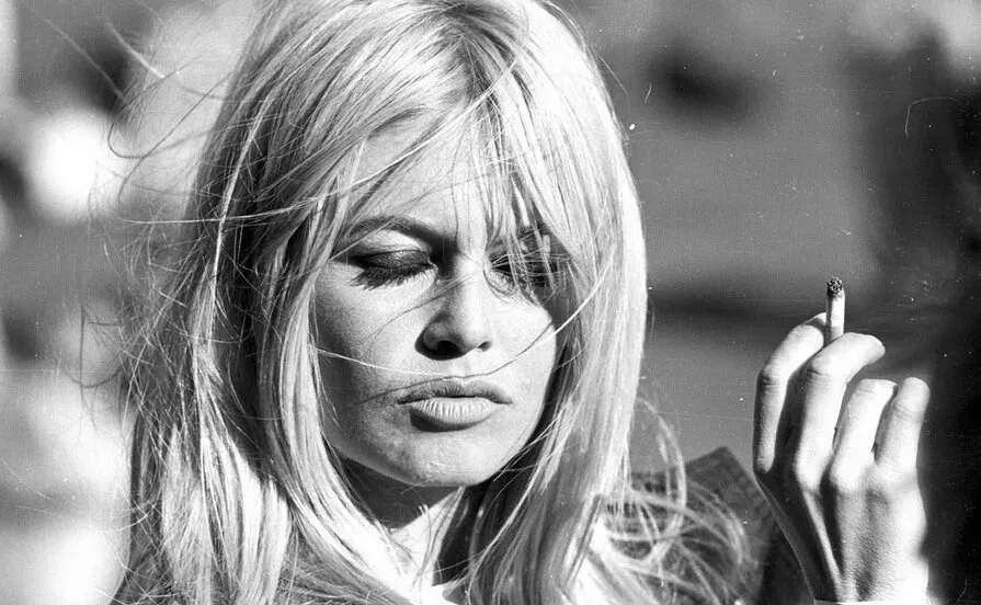 Брижи Бардо в молодости Брижи Бардо в молодости