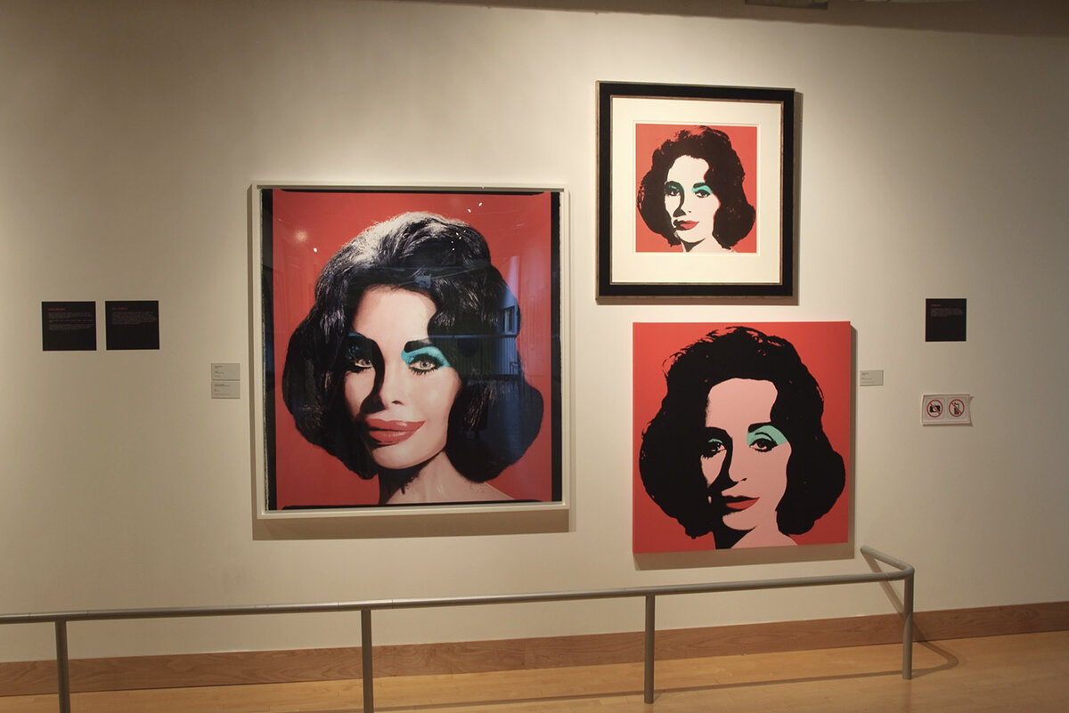 Элизабет Тейлор в работах Энди Уорхола