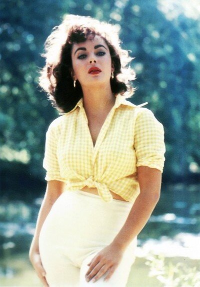 Повседневный стиль Элизабет Тейлор