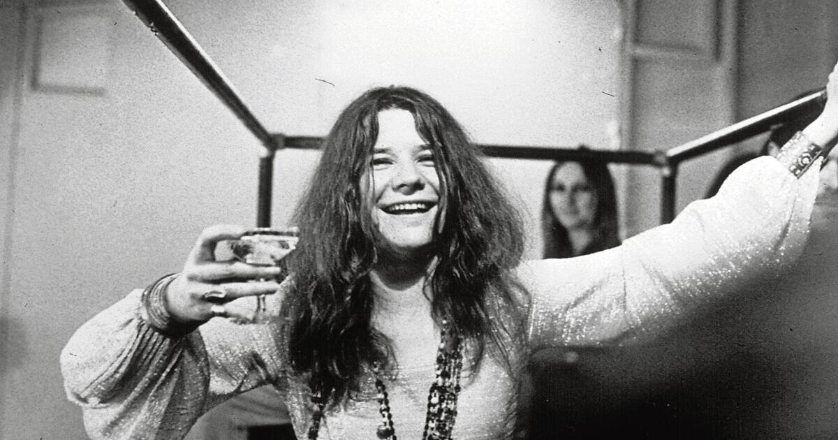 Дженис Джоплин на тусовке