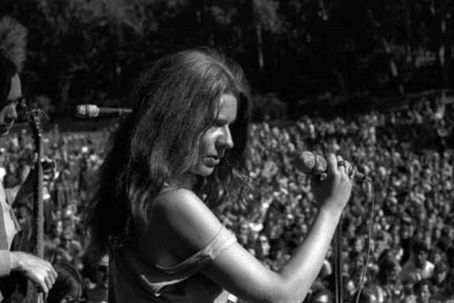 Дженис Джоплин на сцене