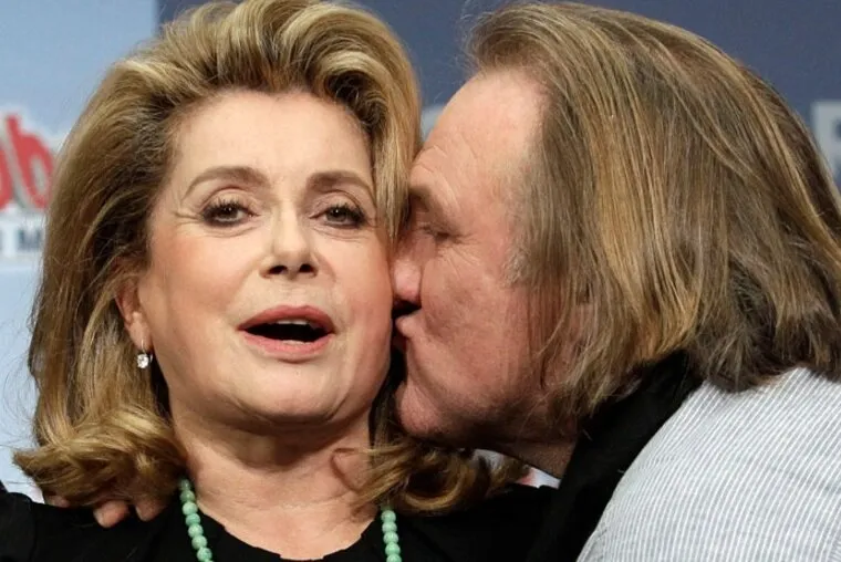 Катрин Денев и Депардье Катрин Денев и Депардье