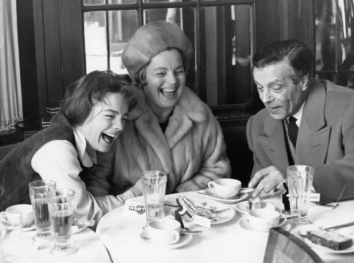 Роми Шнайдер и её родители Роми Шнайдер и её родители