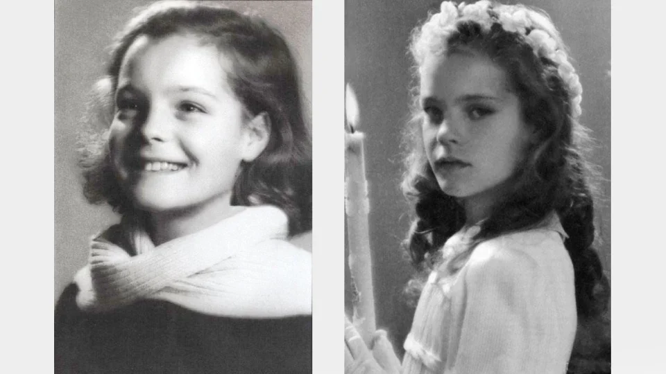 Роми Шнайдер в детстве
