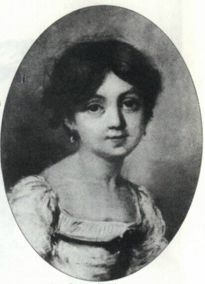 Портрет Жорж Санд в детстве