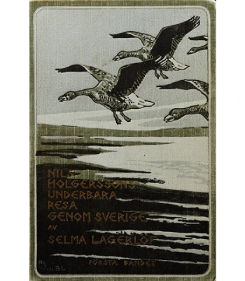 Обложка первого тома «Удивительного путешествия Нильса Хольгерсона по Швеции» Обложка первого тома «Удивительного путешествия Нильса Хольгерсона по Швеции»